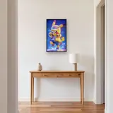 Diamond Painting Pokémon Pikachu Galaktischer Tanz – Flur
