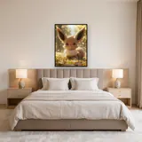 Diamond Painting Pokémon Evoli Waldzauber – Schlafzimmer