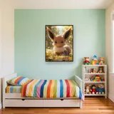 Diamond Painting Pokémon Evoli Waldzauber – Kinderzimmer