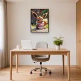 Diamond Painting Pokémon Eevee, Guardiano della Poké Ball – Studio