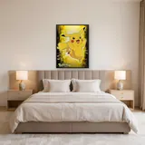 Diamond Painting Pokémon Pikachu Blitzschläge – Schlafzimmer