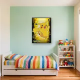Diamond Painting Pokémon Pikachu Blitzschläge – Kinderzimmer
