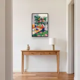 Saisonblumenstrauß in Vase Diamond Painting – Flur