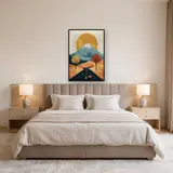 Strada per il Monte Fuji in autunno Diamond Painting – Camera