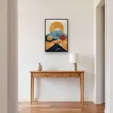 Strada per il Monte Fuji in autunno Diamond Painting – Ingresso