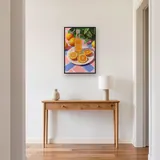 Sapfles en gesneden sinaasappels Diamond Painting – Hal