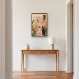 Struzzo sul water e gatto nero Diamond Painting – Ingresso