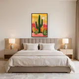 Cactus e sole nel deserto messicano - Diamond Painting – Camera
