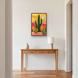 Cactus e sole nel deserto messicano - Diamond Painting – Ingresso