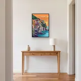Villaggio colorato di Manarola alle Cinque Terre Diamond Painting – Ingresso