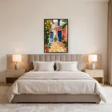 Cortile Greco Fiorito Diamond Painting – Camera