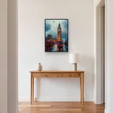 Luci del Big Ben e autobus rossi londinesi Diamond Painting – Ingresso