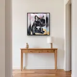 Bouledogue Français Aquarelle – Entrée