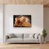 Rustic Bread Basket Diamond Painting – Living room