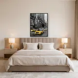 New York Yellow Taxis Diamond Painting – Bedroom