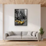New York Yellow Taxis Diamond Painting – Living room
