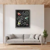 I Love You A Latte – Diamond Painting Koffiekopjes – Woonkamer