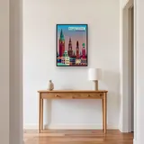 Vintage Panorama of Copenhagen Diamond Painting – Hallway