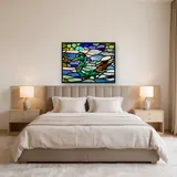 Canards Vitrail sur l'Étang – Chambre