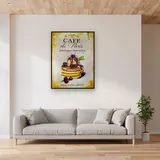 Paris Pancakes: Sweet Indulgence in Diamond Painting – Living room