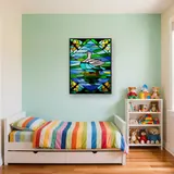 Canard Vitrail aux Mille Couleurs – Enfant