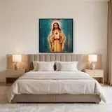 Sacred Heart of Jesus Diamond Painting – Bedroom