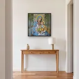 Virgin Mary and Baby Jesus with Wildflowers – Hallway