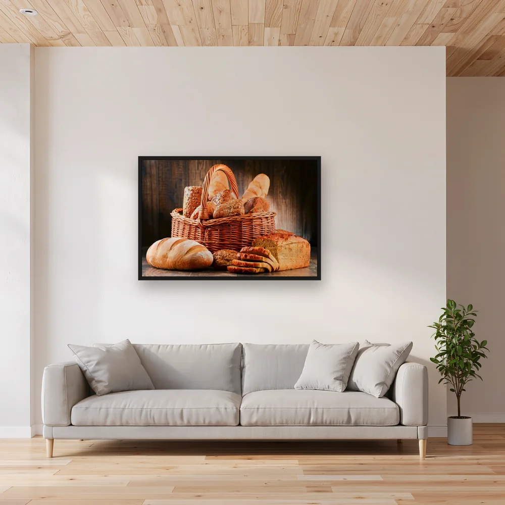 Artisan Bread Basket Diamond Painting – Living room
