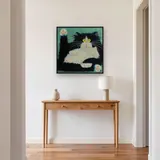 Chat Surpris aux Coussinets Roses – Entrée