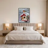 Rouge-gorges sous la Neige : Mangeoire d'Hiver – Chambre