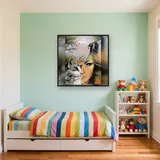 Femme Féline au Couchage Solaire – Enfant