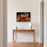Basket of Rustic Breads Diamond Painting – Hallway