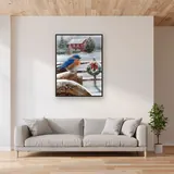 Oiseau Bleu et Grange de Noël – Salon