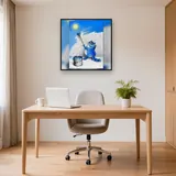 Chat Peintre Farceur – Bureau