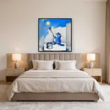 Chat Peintre Farceur – Chambre