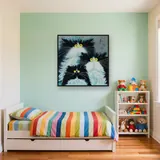 Chats Ébouriffés aux Yeux de Topaze – Enfant