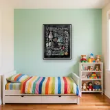 Winter Wonders: Festive Diamond Painting Collage – Kids room