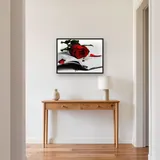 Rosa Rossa su Libro Antico – Ingresso