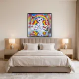Chat Arc-en-Ciel sur Nuage Onirique – Chambre