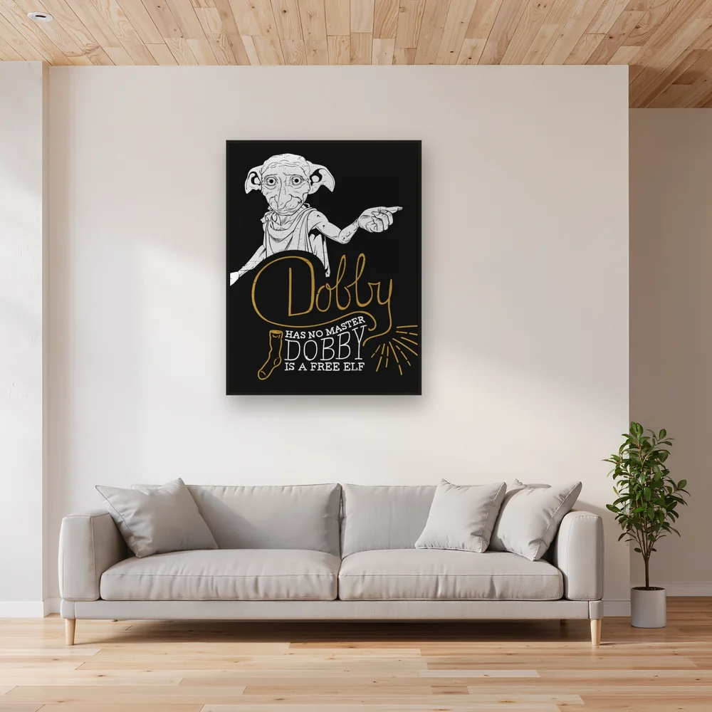 Dobby the Free Elf - Harry Potter Diamond Painting – Living room
