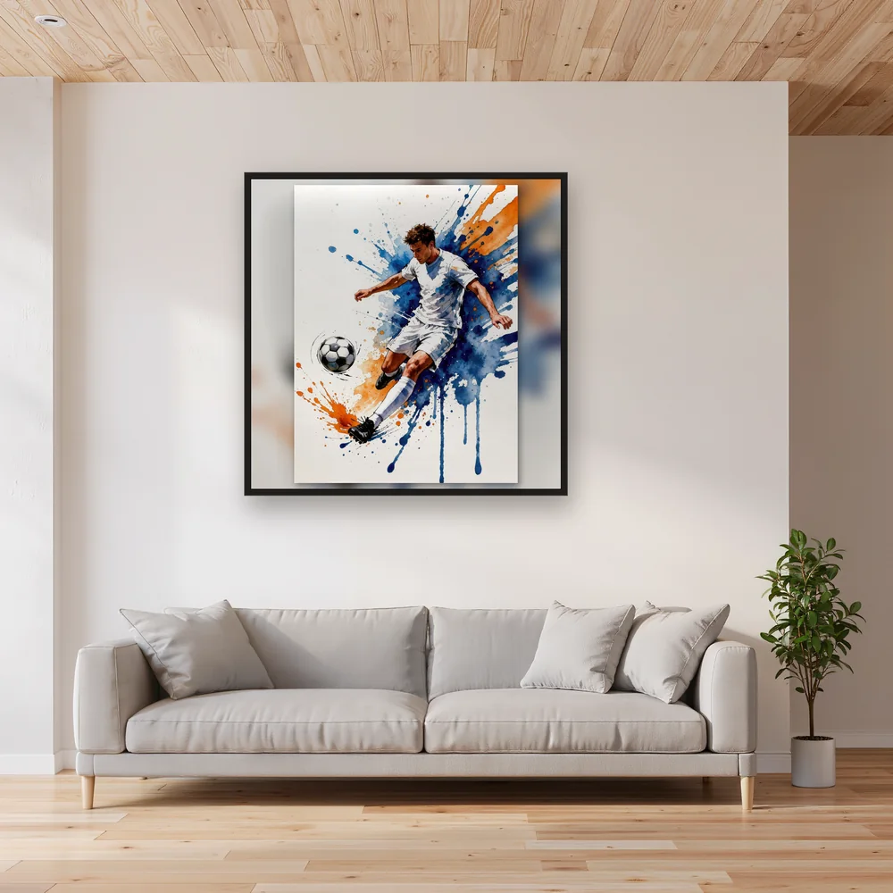 Frappe Explosive Style Aquarelle – Salon