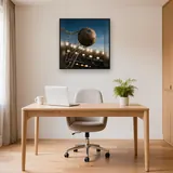 Ballon de football dans le filet – Bureau