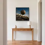 Ballon de football dans le filet – Entrée