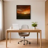 Match Au Crépuscule Doré – Bureau
