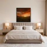 Match Au Crépuscule Doré – Chambre