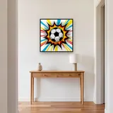 Frappe Explosive Pop Art Football – Entrée