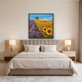 Lavande et tournesols sous le ciel provençal – Chambre