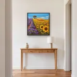 Lavande et tournesols sous le ciel provençal – Entrée