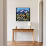 Two Marmots on an Alpine Rock – Hallway