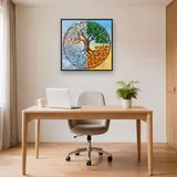 Four Seasons Tree of Life in a Circle – Office